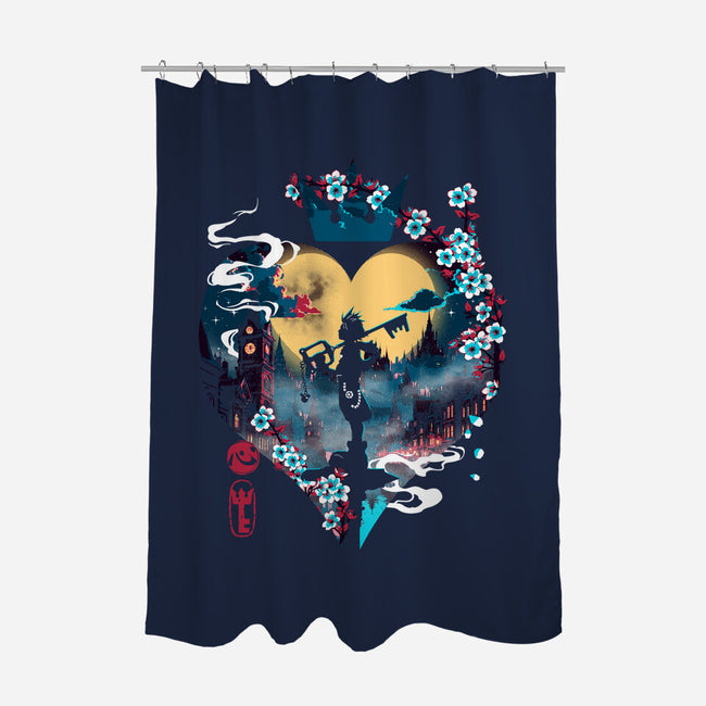 Kingdom Of Courage-None-Polyester-Shower Curtain-Arinesart