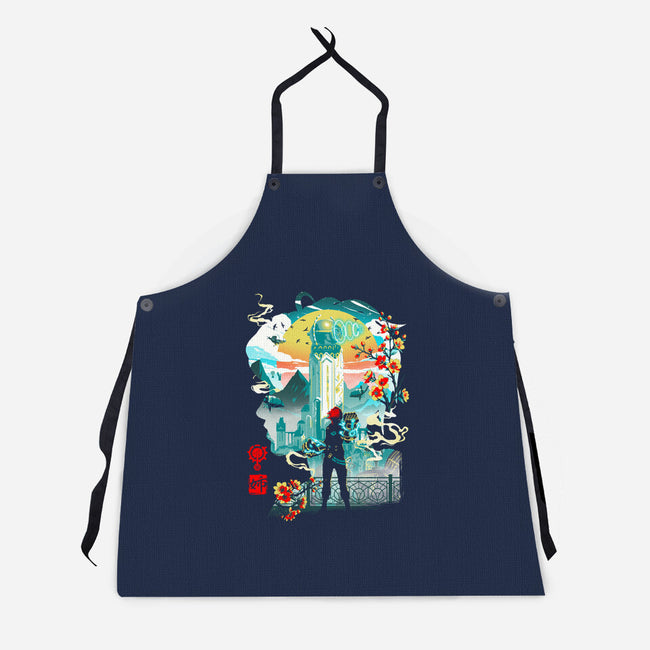 Song Of Vi-Unisex-Kitchen-Apron-Arinesart