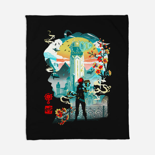 Song Of Vi-None-Fleece-Blanket-Arinesart