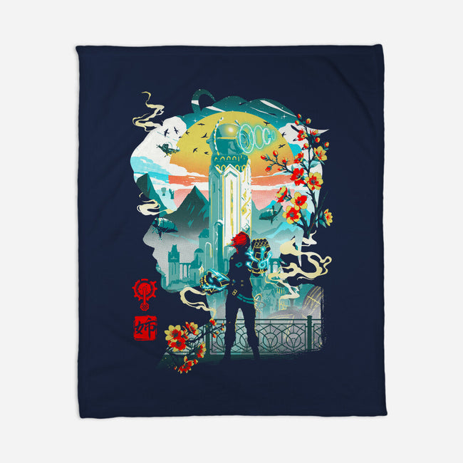 Song Of Vi-None-Fleece-Blanket-Arinesart