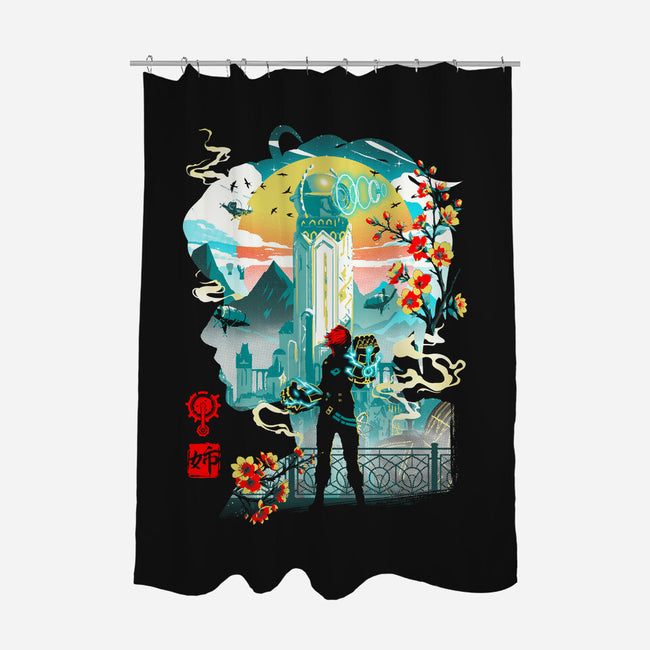 Song Of Vi-None-Polyester-Shower Curtain-Arinesart