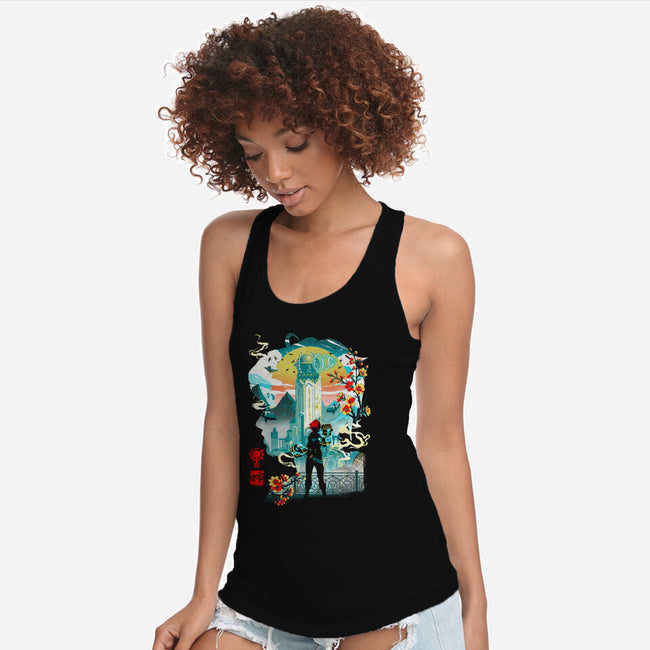 Song Of Vi-Womens-Racerback-Tank-Arinesart