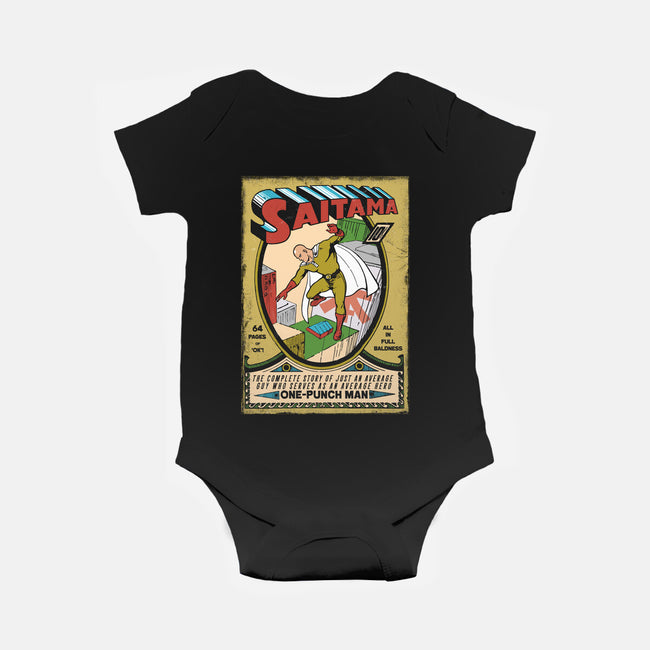 Just Your Average Hero-Baby-Basic-Onesie-Arinesart