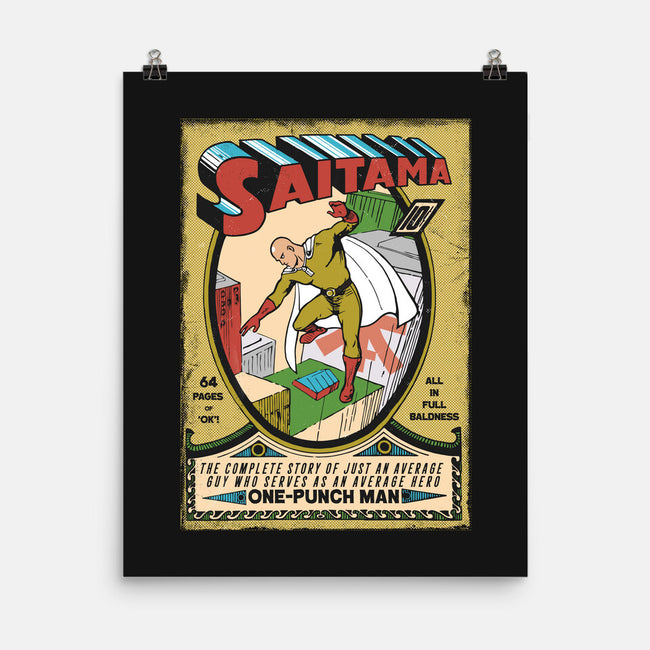 Just Your Average Hero-None-Matte-Poster-Arinesart