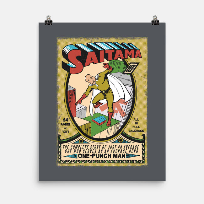 Just Your Average Hero-None-Matte-Poster-Arinesart