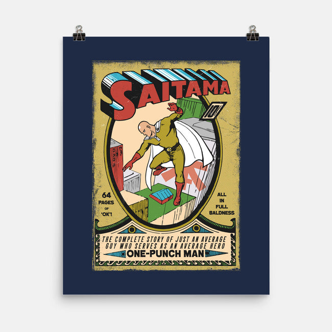 Just Your Average Hero-None-Matte-Poster-Arinesart