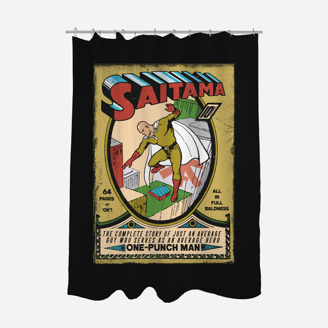 Just Your Average Hero-None-Polyester-Shower Curtain-Arinesart