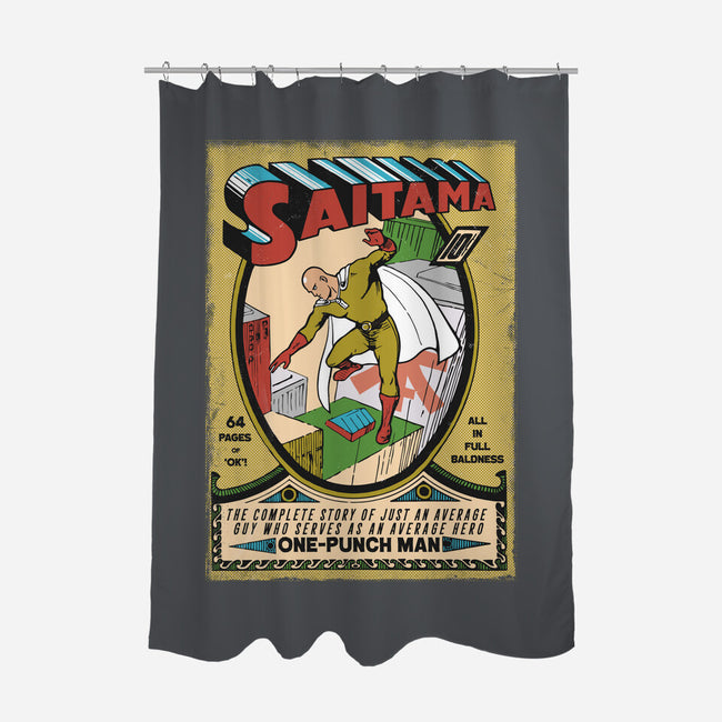 Just Your Average Hero-None-Polyester-Shower Curtain-Arinesart
