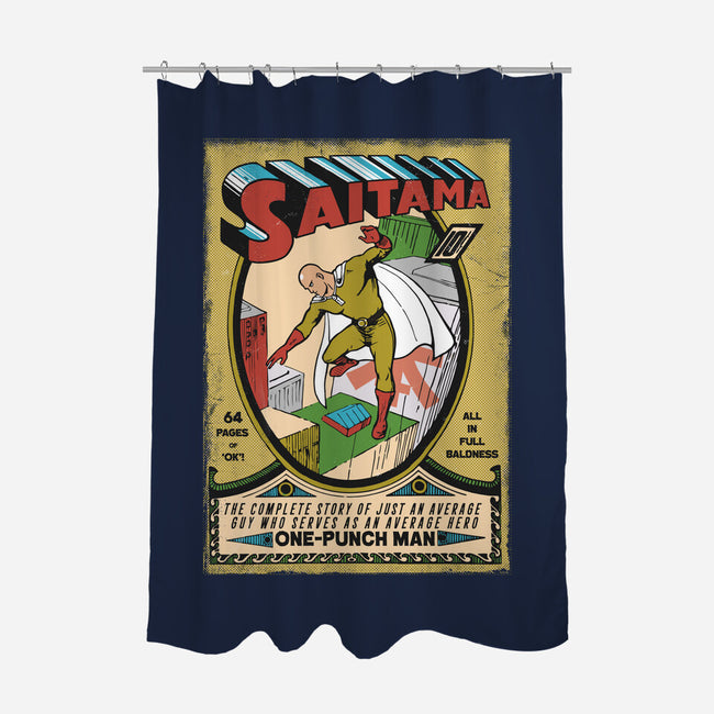 Just Your Average Hero-None-Polyester-Shower Curtain-Arinesart