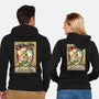 Just Your Average Hero-Unisex-Zip-Up-Sweatshirt-Arinesart