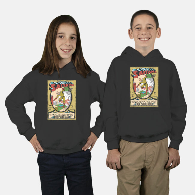 Just Your Average Hero-Youth-Pullover-Sweatshirt-Arinesart