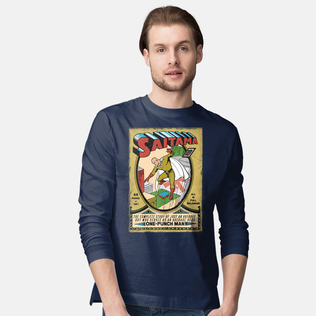Just Your Average Hero-Mens-Long Sleeved-Tee-Arinesart
