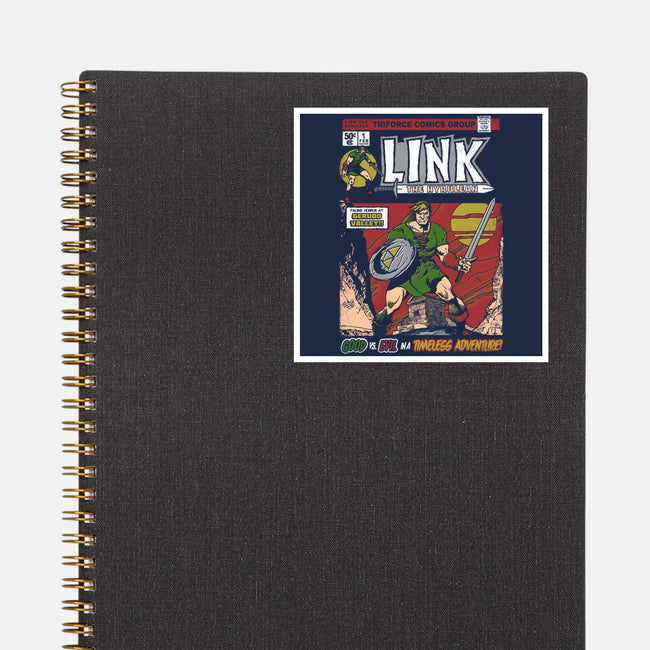 Link The Hyrulean-None-Glossy-Sticker-Arinesart