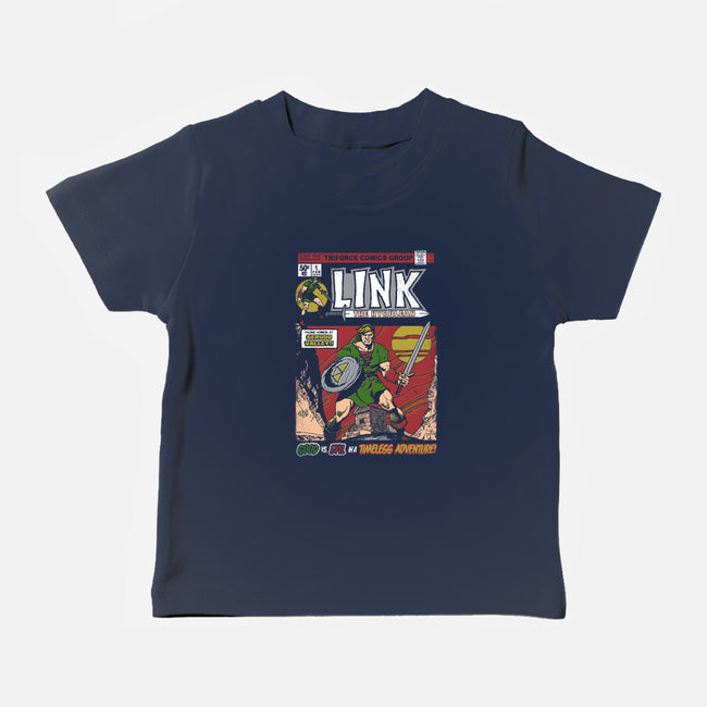 Link The Hyrulean-Baby-Basic-Tee-Arinesart