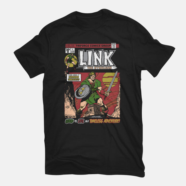 Link The Hyrulean-Unisex-Basic-Tee-Arinesart
