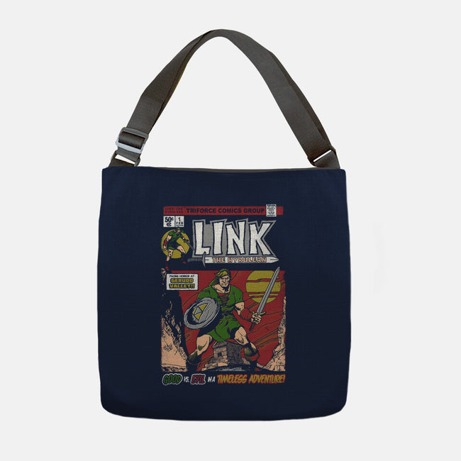 Link The Hyrulean-None-Adjustable Tote-Bag-Arinesart