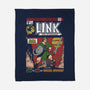 Link The Hyrulean-None-Fleece-Blanket-Arinesart