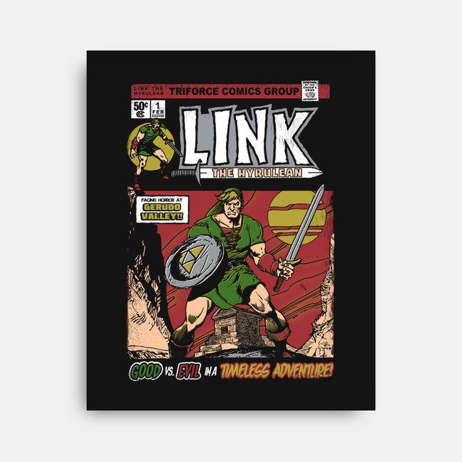 Link The Hyrulean-None-Stretched-Canvas-Arinesart