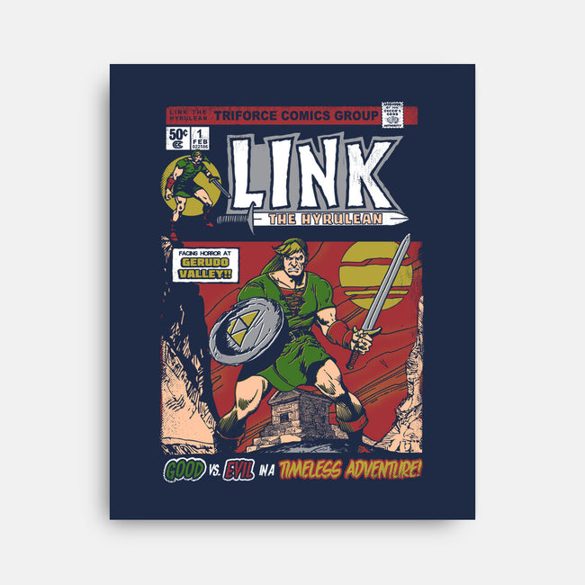 Link The Hyrulean-None-Stretched-Canvas-Arinesart