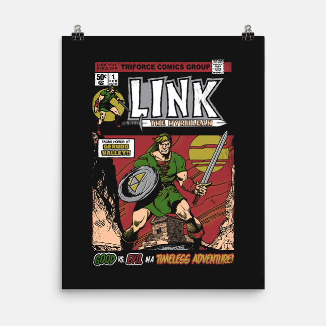Link The Hyrulean-None-Matte-Poster-Arinesart