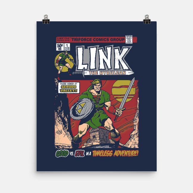 Link The Hyrulean-None-Matte-Poster-Arinesart
