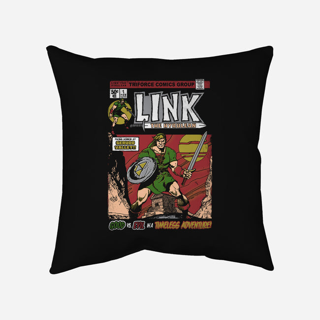 Link The Hyrulean-None-Removable Cover w Insert-Throw Pillow-Arinesart