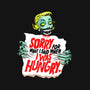 Sorry Zombie-Womens-Fitted-Tee-butcherbilly