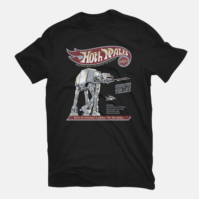Hoth Walks-Womens-Fitted-Tee-NMdesign