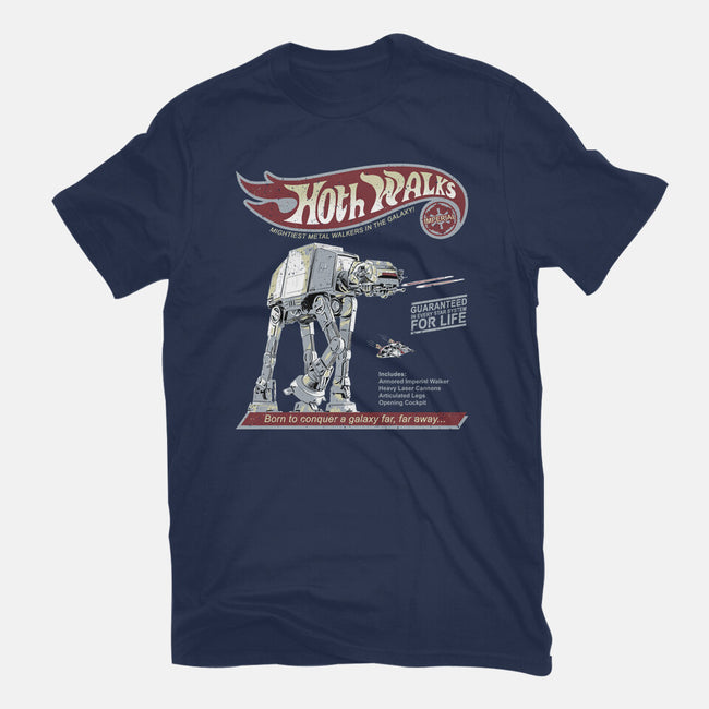 Hoth Walks-Womens-Fitted-Tee-NMdesign