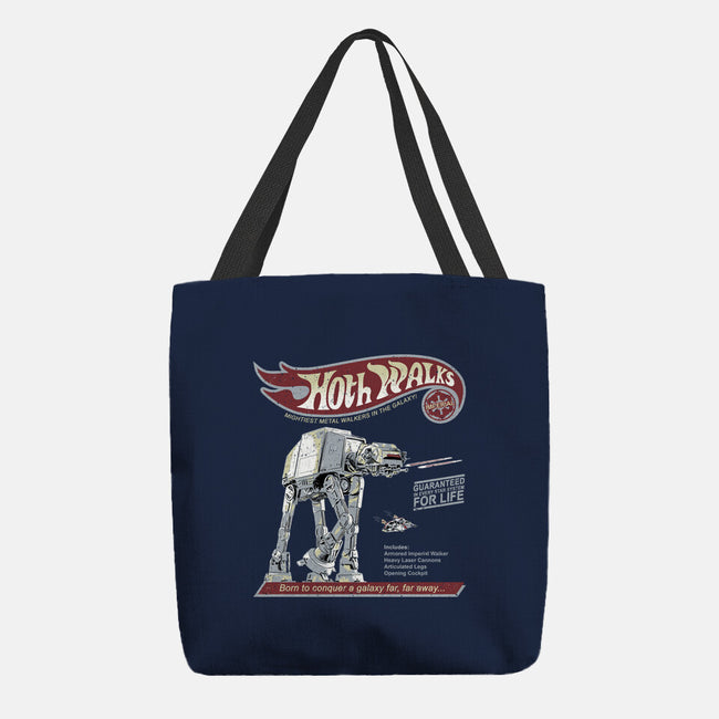 Hoth Walks-None-Basic Tote-Bag-NMdesign