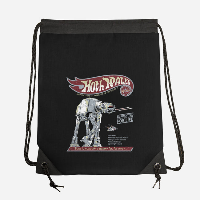 Hoth Walks-None-Drawstring-Bag-NMdesign