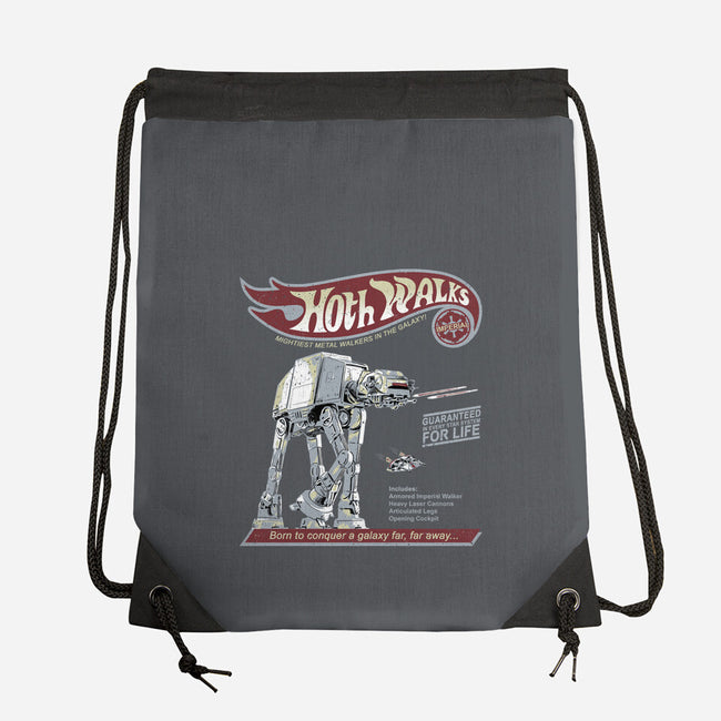 Hoth Walks-None-Drawstring-Bag-NMdesign