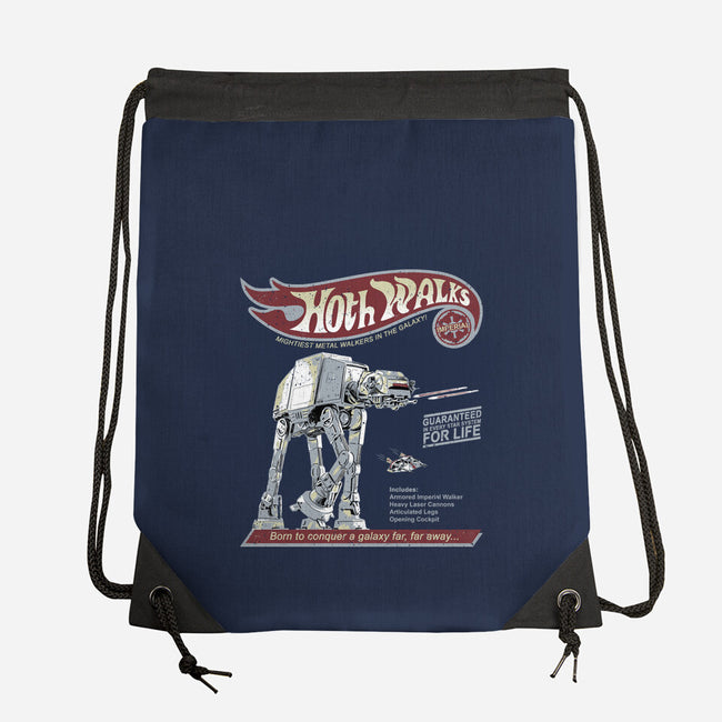 Hoth Walks-None-Drawstring-Bag-NMdesign