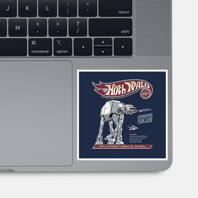 Hoth Walks-None-Glossy-Sticker-NMdesign