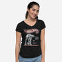 Hoth Walks-Womens-V-Neck-Tee-NMdesign