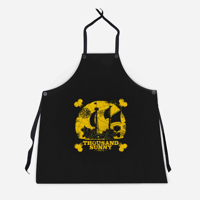 Thousand Sunny-Unisex-Kitchen-Apron-yumie