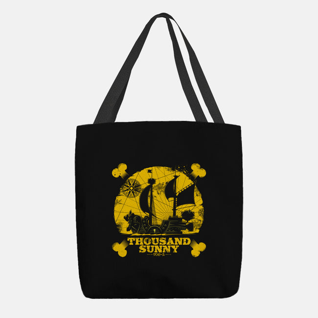 Thousand Sunny-None-Basic Tote-Bag-yumie