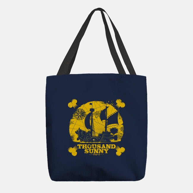 Thousand Sunny-None-Basic Tote-Bag-yumie