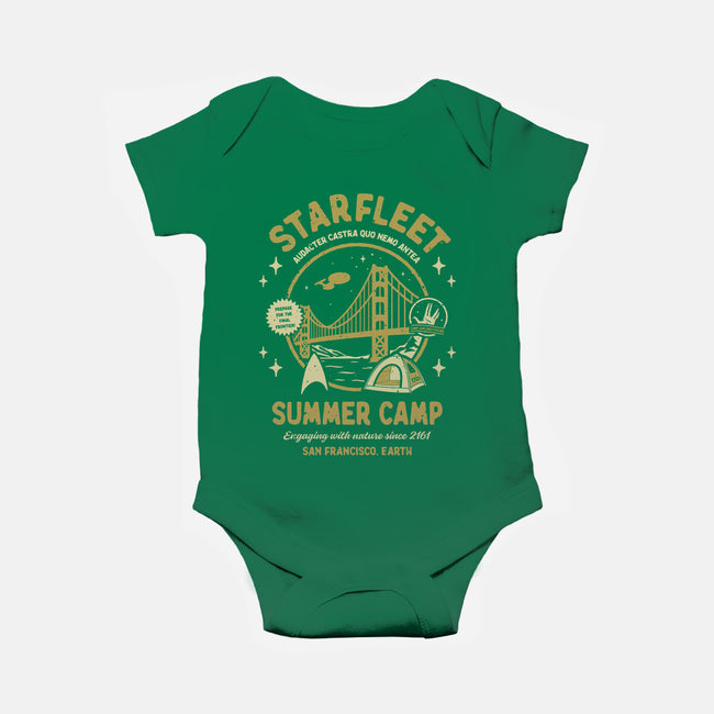 Starfleet Summer Camp-Baby-Basic-Onesie-retrodivision