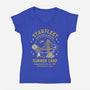 Starfleet Summer Camp-Womens-V-Neck-Tee-retrodivision