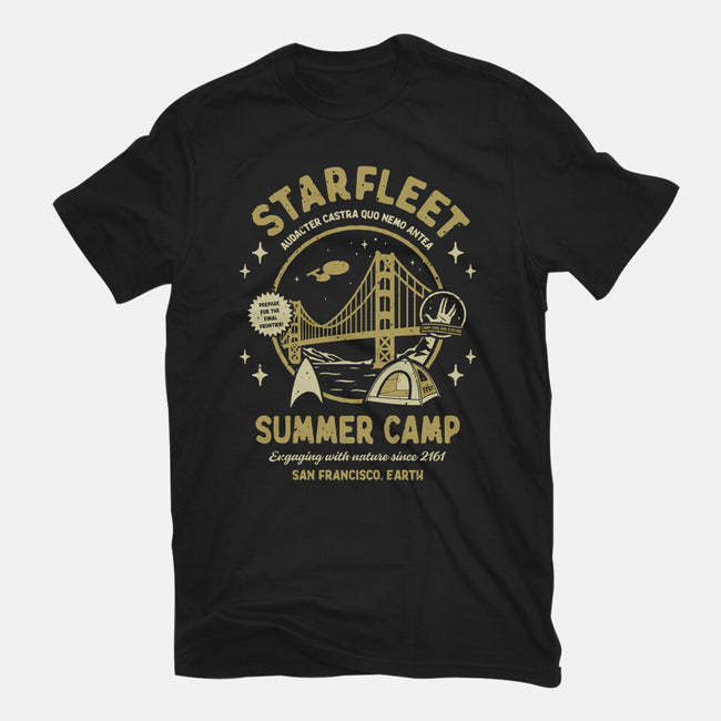 Starfleet Summer Camp-Womens-Fitted-Tee-retrodivision