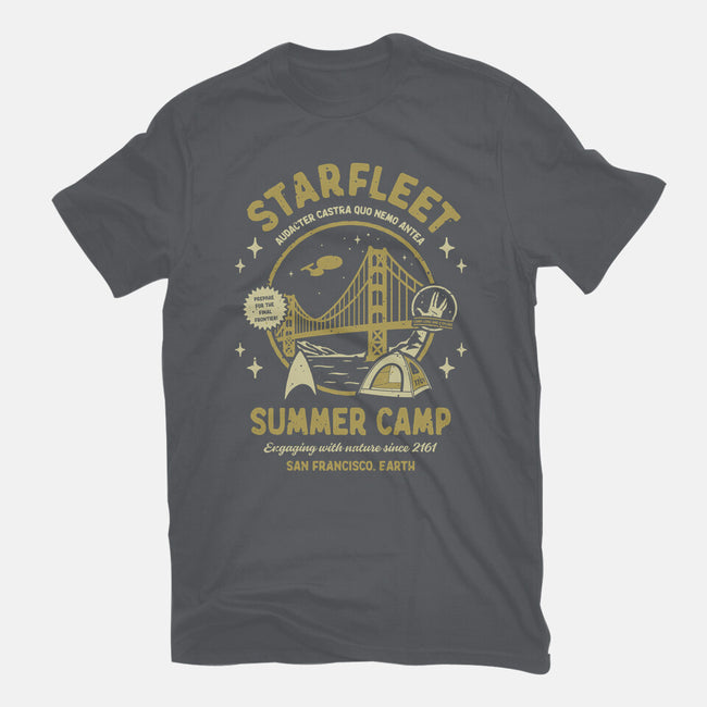 Starfleet Summer Camp-Womens-Fitted-Tee-retrodivision