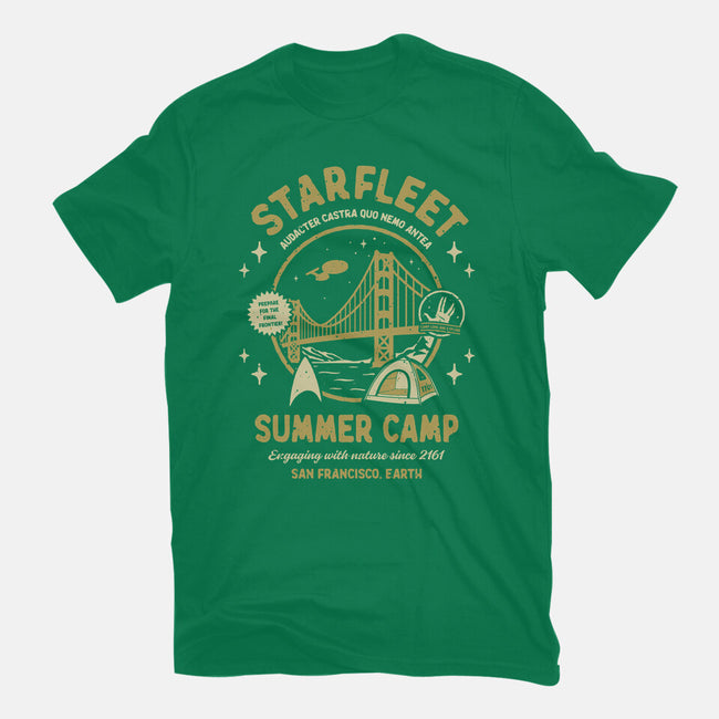 Starfleet Summer Camp-Womens-Fitted-Tee-retrodivision