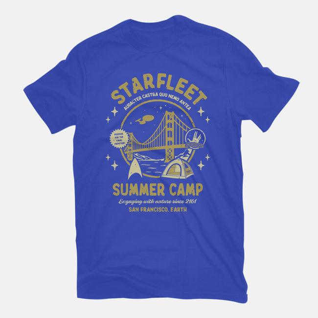 Starfleet Summer Camp-Womens-Fitted-Tee-retrodivision