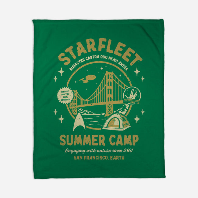 Starfleet Summer Camp-None-Fleece-Blanket-retrodivision