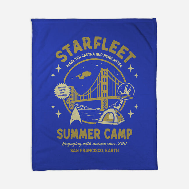 Starfleet Summer Camp-None-Fleece-Blanket-retrodivision