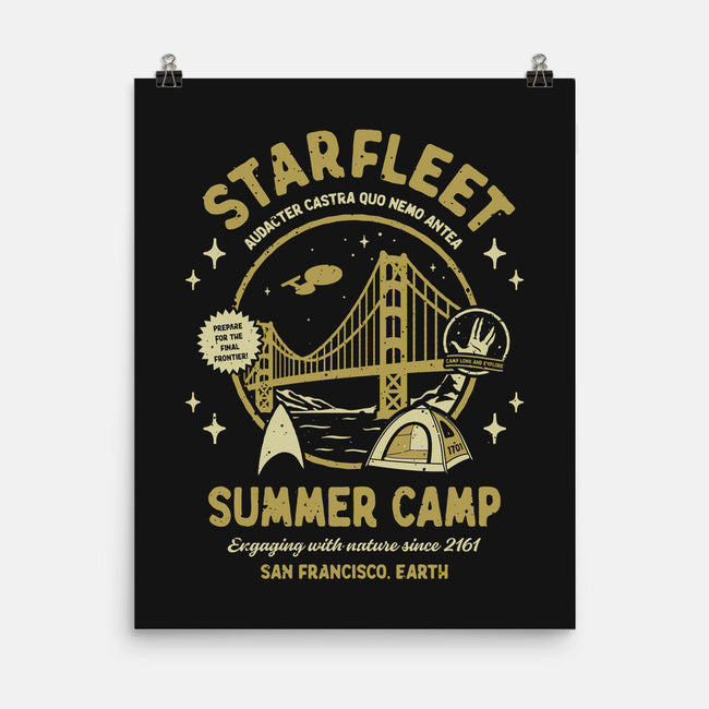 Starfleet Summer Camp-None-Matte-Poster-retrodivision