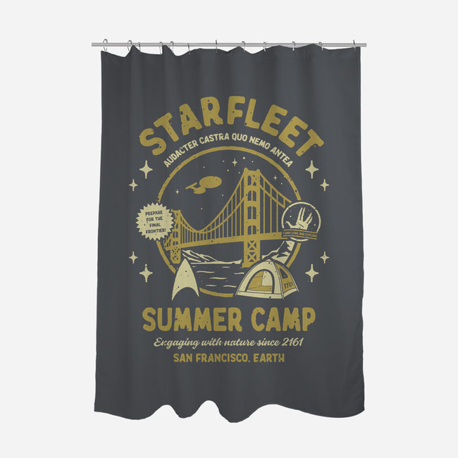 Starfleet Summer Camp-None-Polyester-Shower Curtain-retrodivision