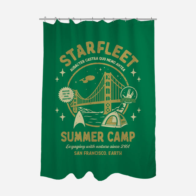 Starfleet Summer Camp-None-Polyester-Shower Curtain-retrodivision