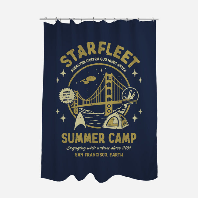 Starfleet Summer Camp-None-Polyester-Shower Curtain-retrodivision